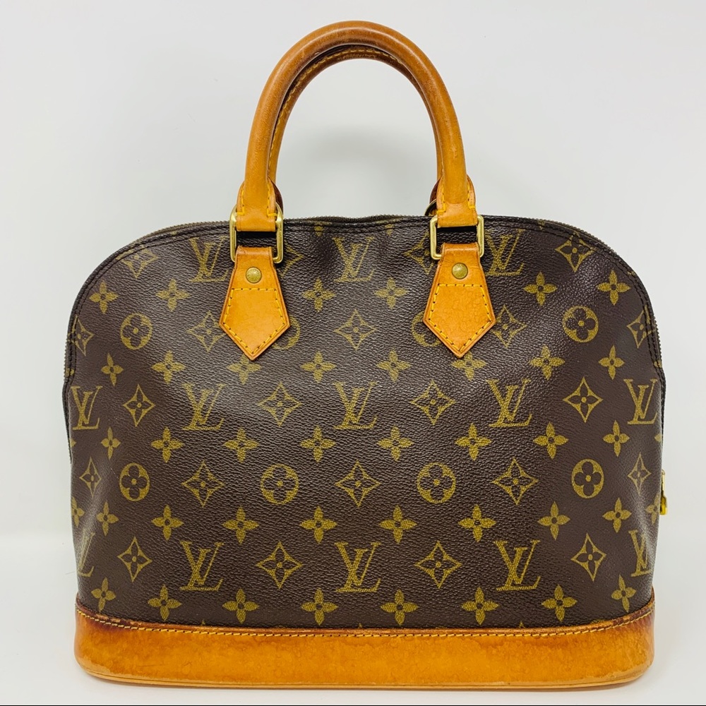 Authentic Louis Vuitton Alma Satchel